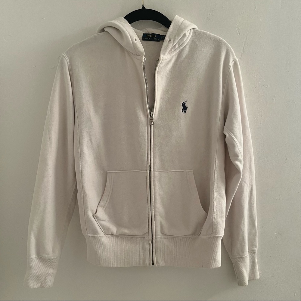 POLO white hoodie